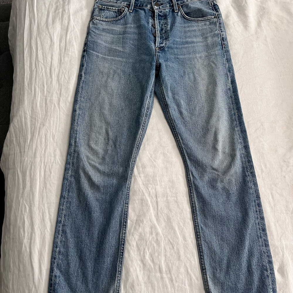 Citizens Of Humanity charlotte Light Blue Straight Jeans